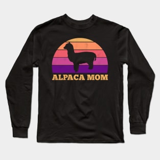 Alpaca Mom Llama Mother Long Sleeve T-Shirt